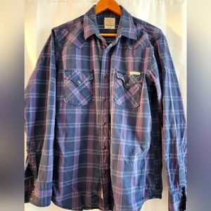 Men's snap front shirt